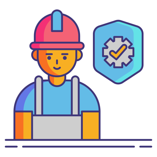 Workers Flaticons Lineal Color icon