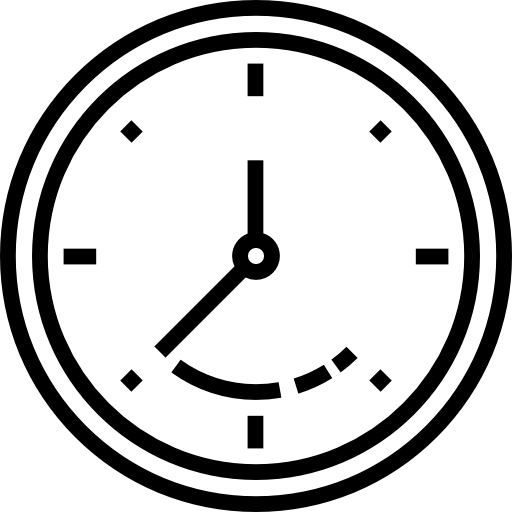 Minute Detailed Straight Lineal icon