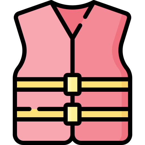 Life jacket Special Lineal color icon