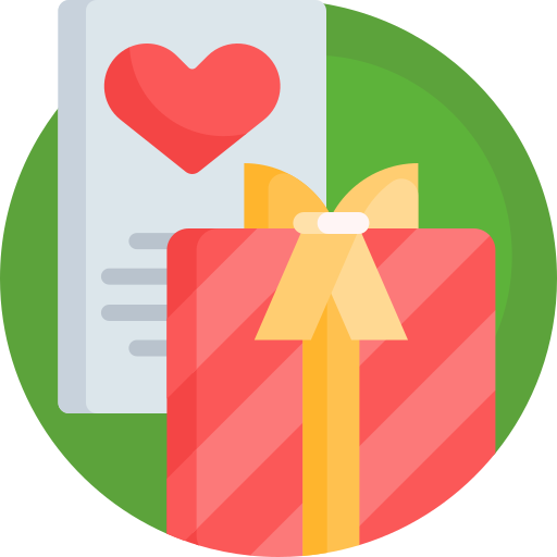 Gift Detailed Flat Circular Flat icon