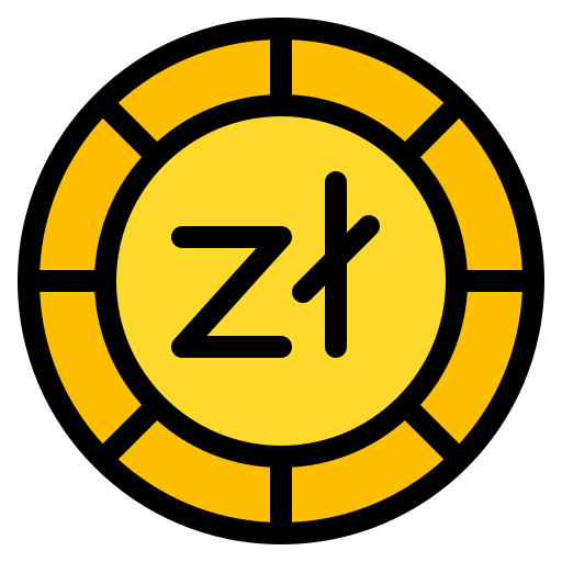 zloty Generic Outline Color icon