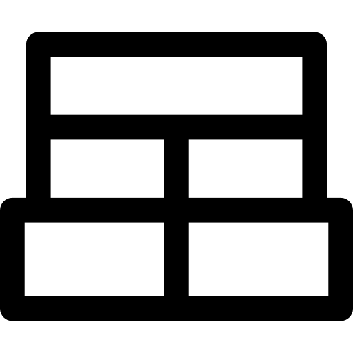 tableur Basic Rounded Lineal Icône