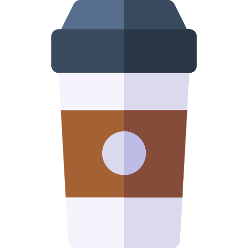 kaffee Basic Rounded Flat icon