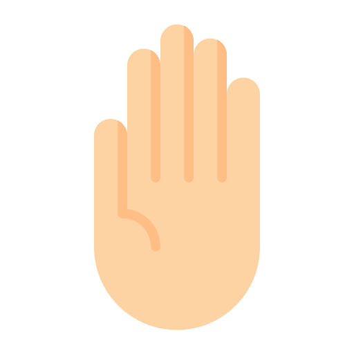 hand Good Ware Flat icon