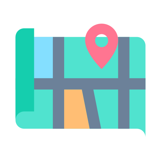 Map Good Ware Flat icon