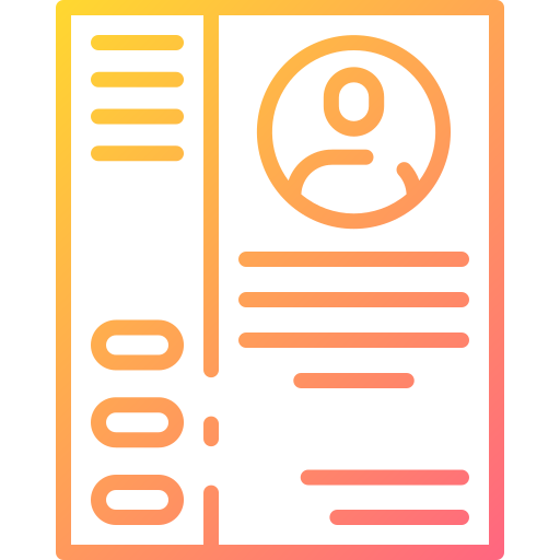 cv Good Ware Gradient Ícone