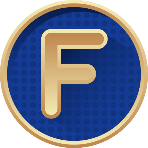 Letter f Generic Circular icon