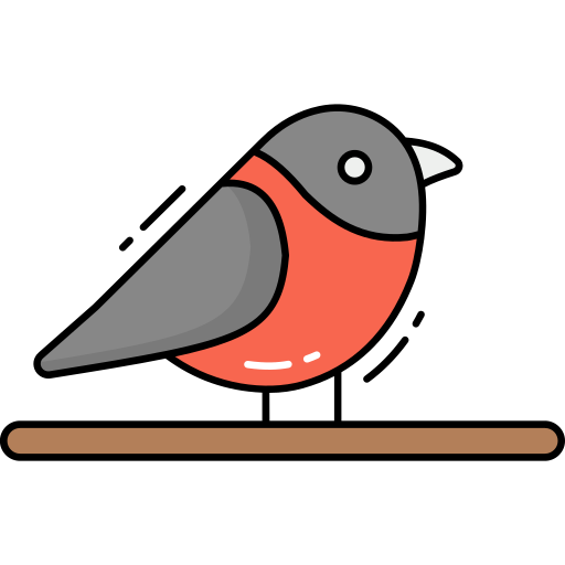 Bird Generic Outline Color icon