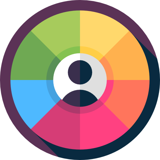 User Flat Circular Flat icon