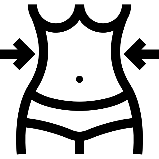 liposukcja Basic Straight Lineal ikona