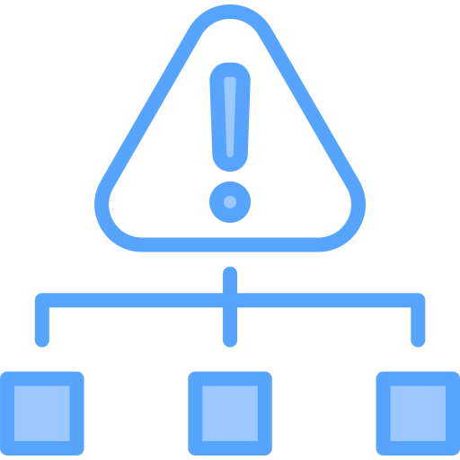 Diagram Generic Blue icon