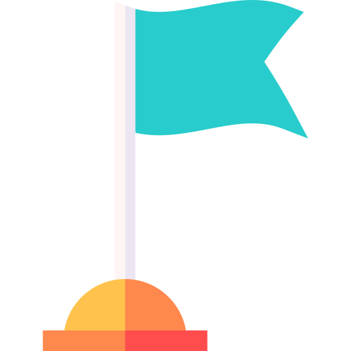 flagge Basic Straight Flat icon