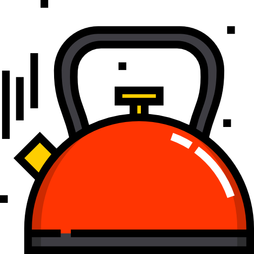 Kettle Detailed Straight Lineal color icon