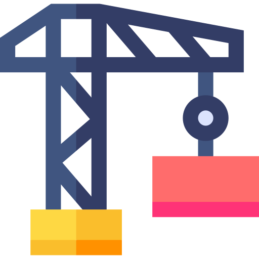 Crane Basic Straight Flat icon