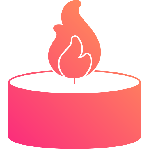 Scented candle Generic Flat Gradient icon