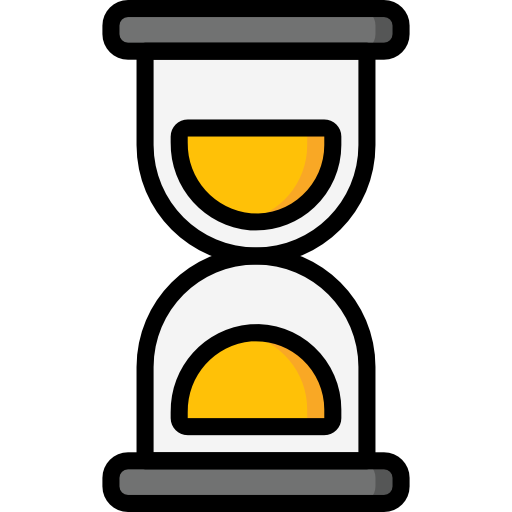 Hourglass Basic Mixture Lineal color icon