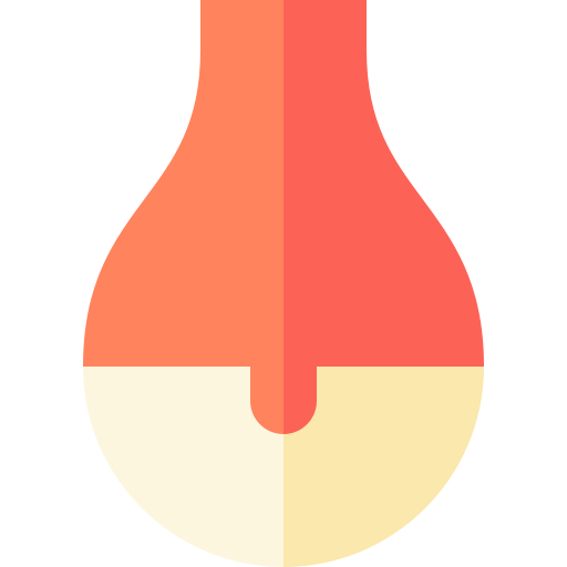 Vase Basic Straight Flat icon