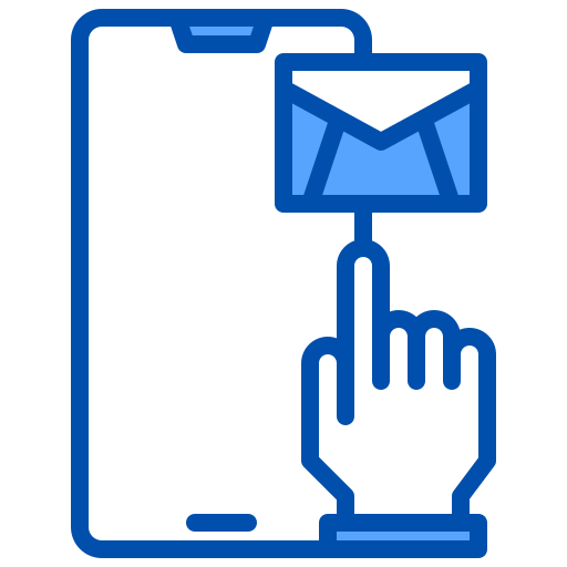 Mail xnimrodx Blue icon