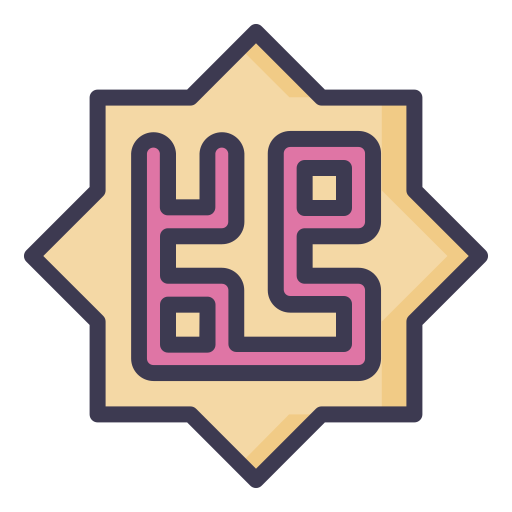 kufi Generic Outline Color icon