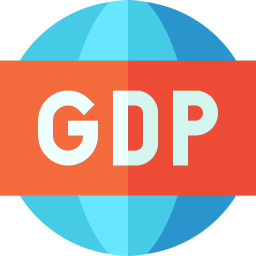 Gdp Basic Straight Flat icon