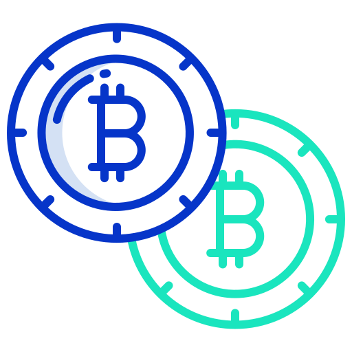 bitcoiny Icongeek26 Outline Colour ikona