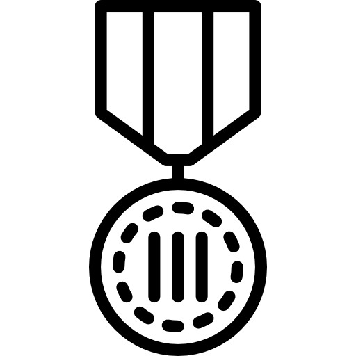 medal Basic Miscellany Lineal ikona