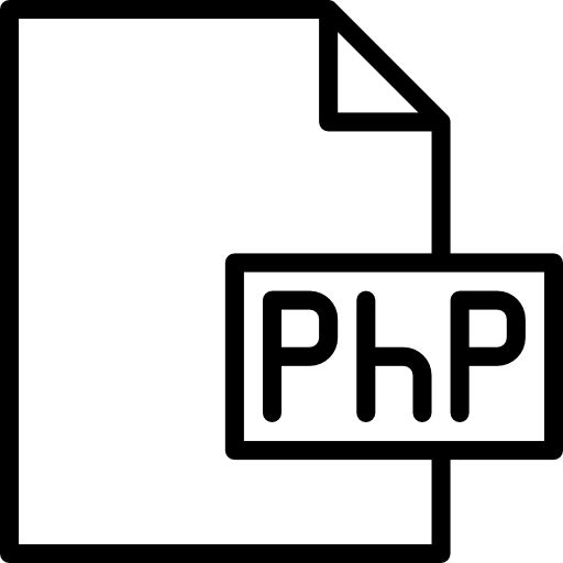 php Basic Miscellany Lineal Icône