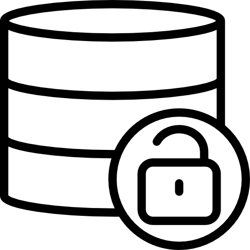 Database Basic Miscellany Lineal icon