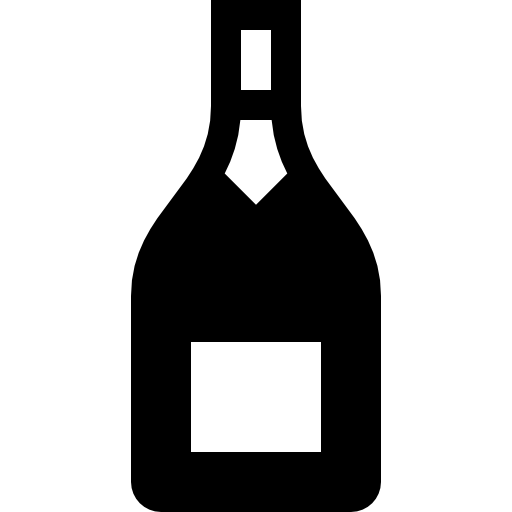 Champagne Basic Straight Filled icon