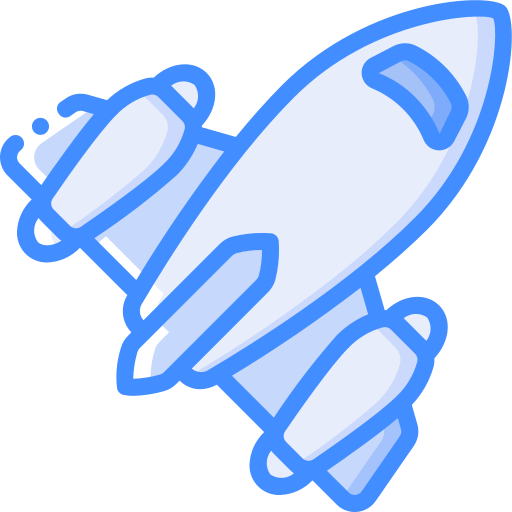 flugzeug Basic Miscellany Blue icon