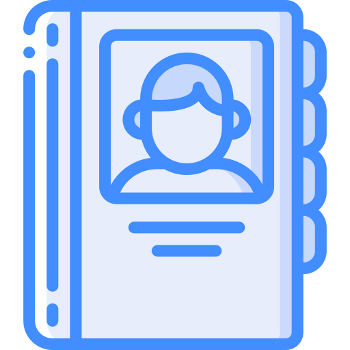 Book Basic Miscellany Blue icon