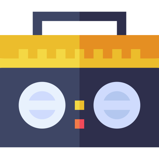 radio Basic Straight Flat icon