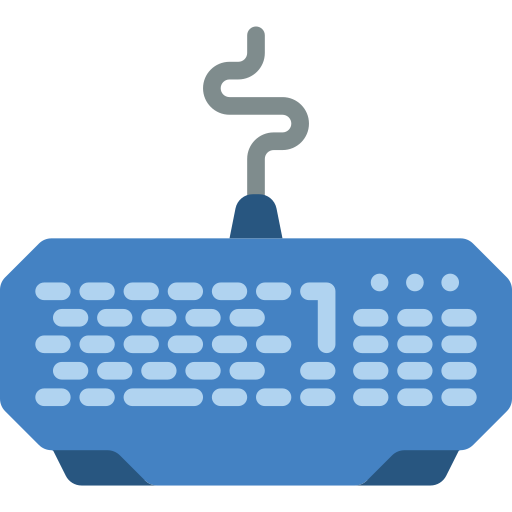 Keyboard Basic Miscellany Flat icon