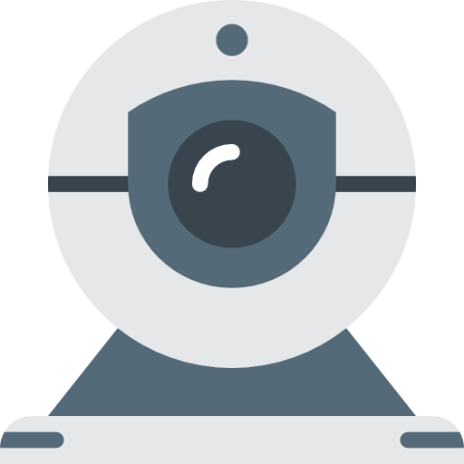 webcam Basic Miscellany Flat icon