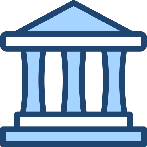 Bank Generic Blue icon