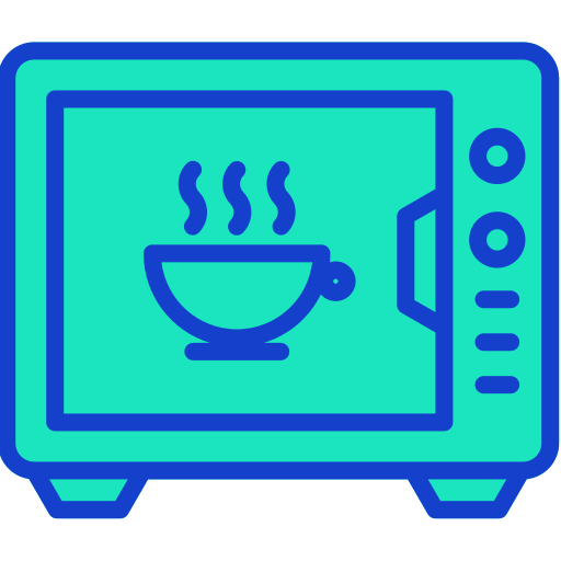 mikrowelle Generic Outline Color icon