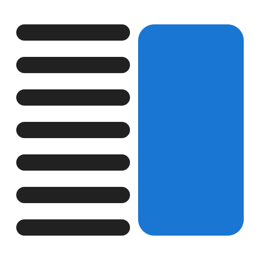 Layout Generic Flat icon