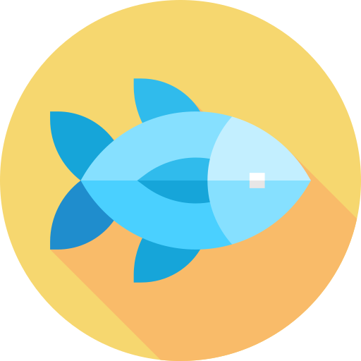 fisch Flat Circular Flat icon