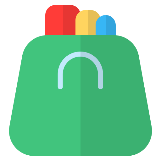 Shopping bag Generic Flat icon