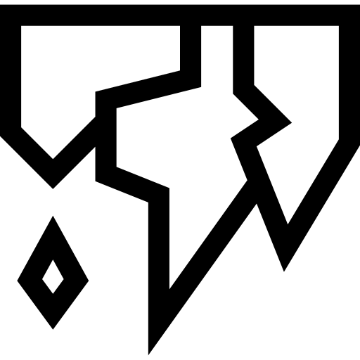 Stalactite Basic Straight Lineal icon