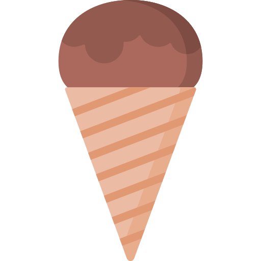 Ice cream cone Special Flat icon