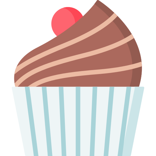 cupcake Special Flat icon