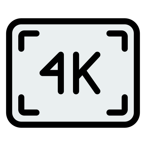 4k Generic Outline Color icon