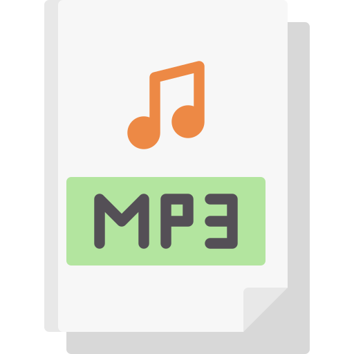 mp3 Special Flat Icône