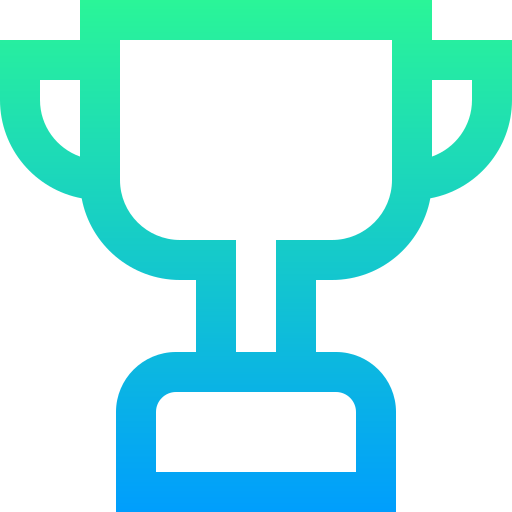 trophäe Super Basic Straight Gradient icon