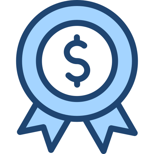 Award Generic Blue icon