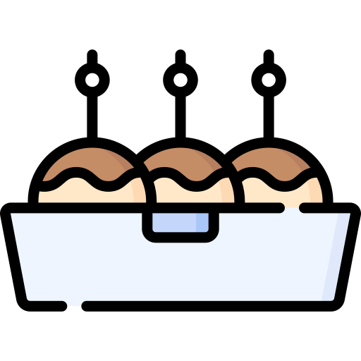 Takoyaki Special Lineal color icon