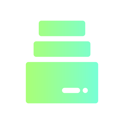 Layer Generic Flat Gradient icon