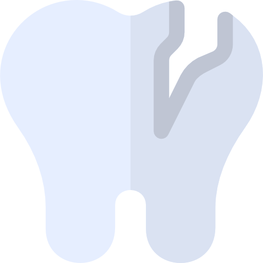 dente Basic Rounded Flat icona