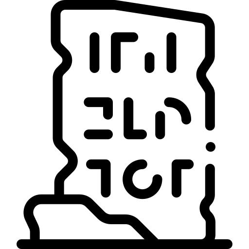 hieroglif Detailed Rounded Lineal ikona